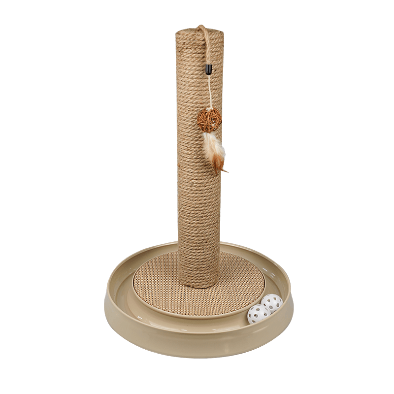 2in1 Cat Scratching Post مع Playbox